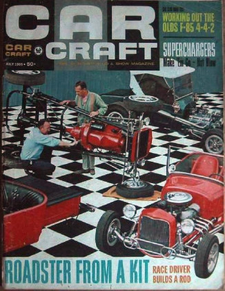 CAR CRAFT 1965 JULY - NEW OLDS 442,B/G AUSTIN, STARBIRD